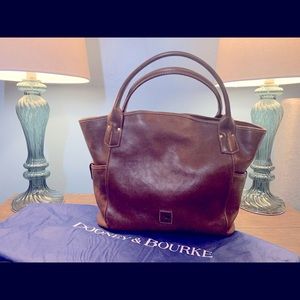 Dooney & Bourke Florentine Kristen Tote Bag -Brown